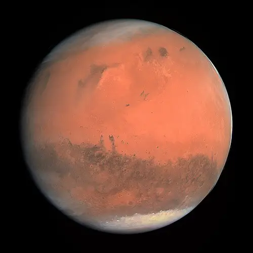 Similarities between Earth and Mars